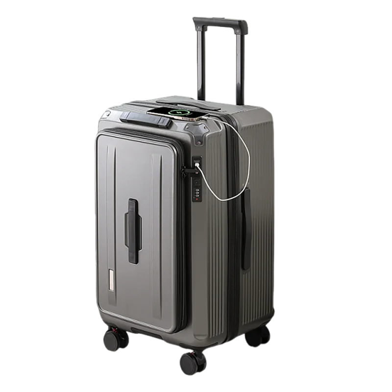 Explosion-proof Five Wheels 28 Large Size Suitcase Expandable Zip Luggage Side Opening Deep Compartment 32 34 Trolley Case
Explosion-proof Five Wheels 28 Large Size Suitcase Expandable Zip Luggage Side Opening Deep Compartment 32 34 Trolley Case