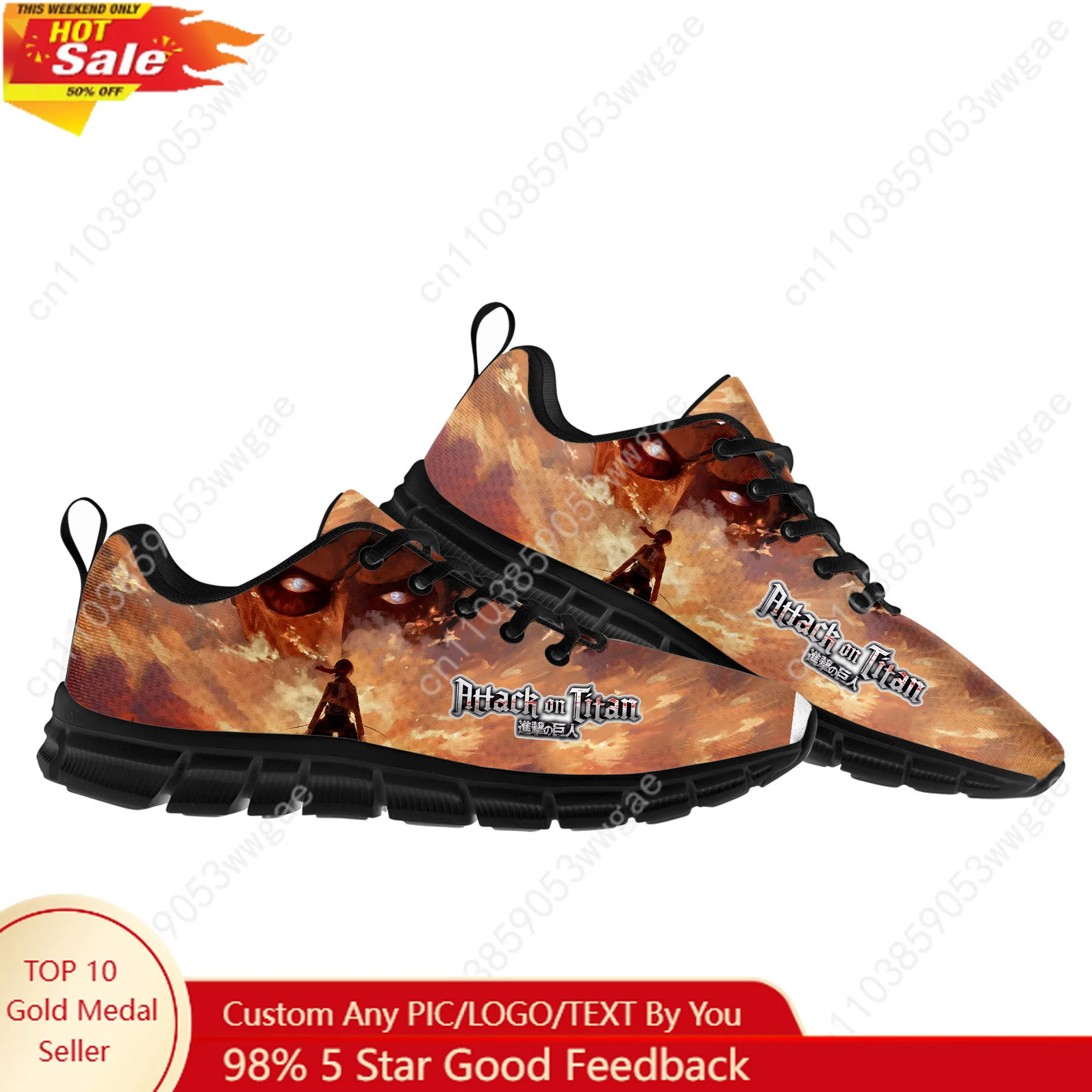 Attack On Titan Sneaker Mens Womens Teenagers Customized Sports Shoes Casual High Quality Comfortable Durable Customized Shoes
Attack On Titan Sneaker Mens Womens Teenagers Customized Sports Shoes Casual High Quality Comfortable Durable Customized Shoes