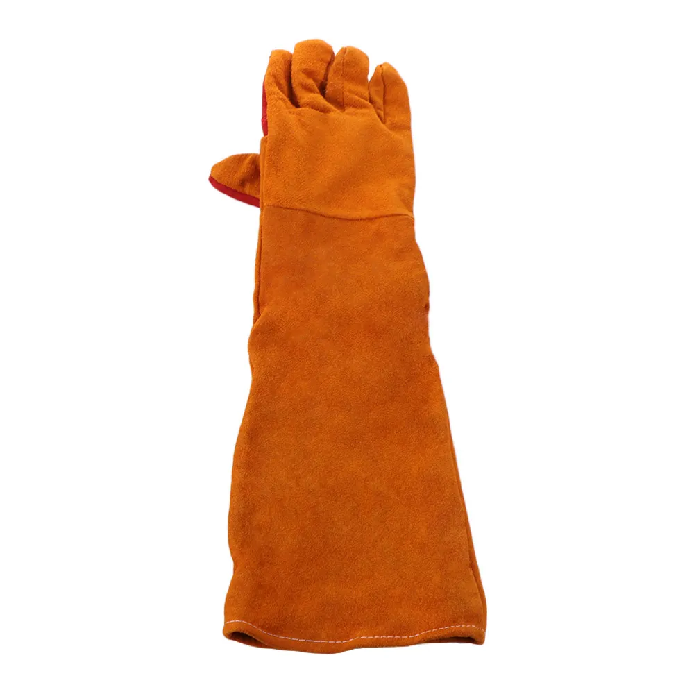 Comfortable Work Safety Gloves Flexible Lengthen 60cm Leather Working Gloves Hand Insulation Full Finger Outdoor Welding Gloves
Comfortable Work Safety Gloves Flexible Lengthen 60cm Leather Working Gloves Hand Insulation Full Finger Outdoor Welding Gloves