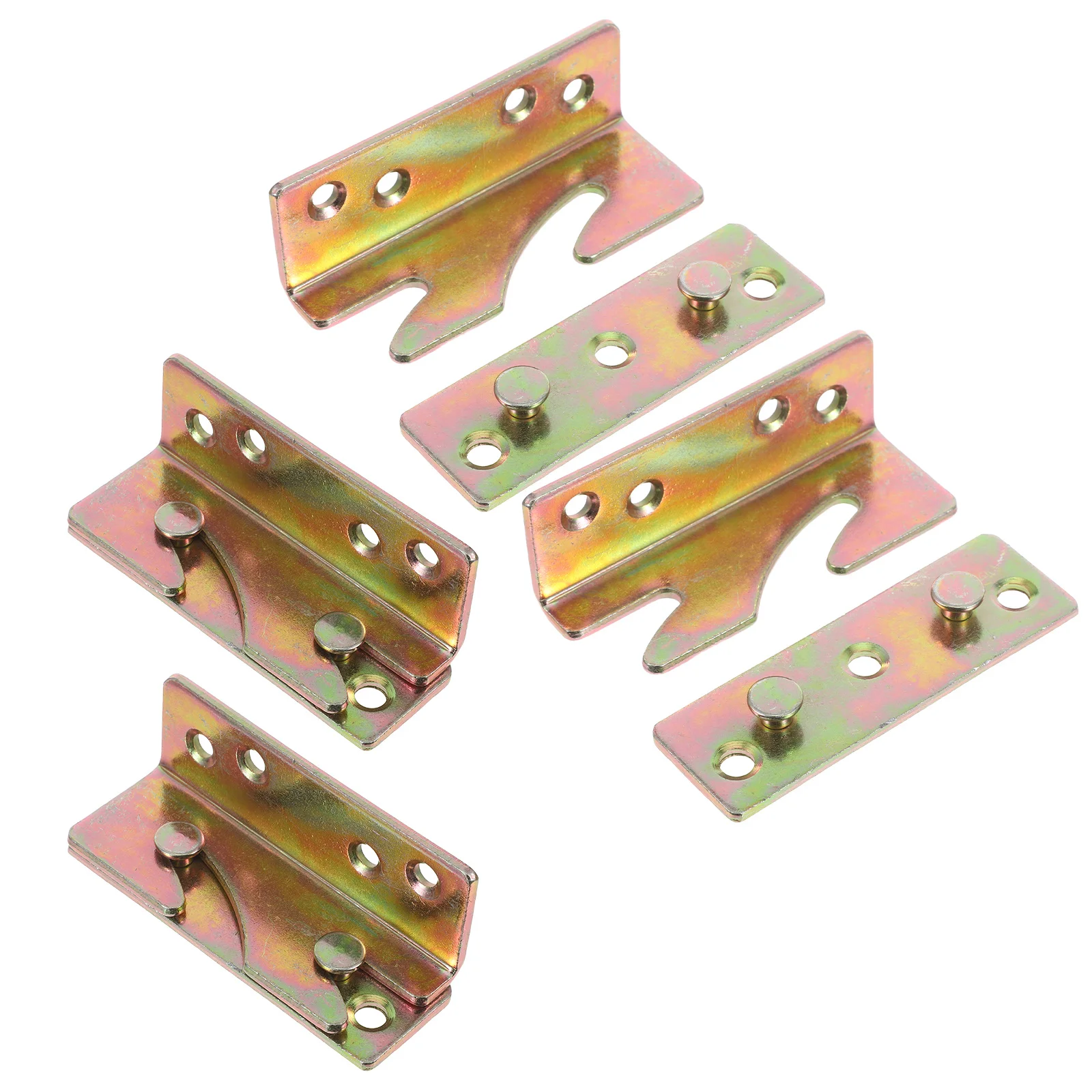 Heavy Duty Hinge Brackets Thickened Zinc Alloy Non-Mortise Rail Fittings For Bed Frame Support Headboard Hardware Bed
Heavy Duty Hinge Brackets Thickened Zinc Alloy Non-Mortise Rail Fittings For Bed Frame Support Headboard Hardware Bed