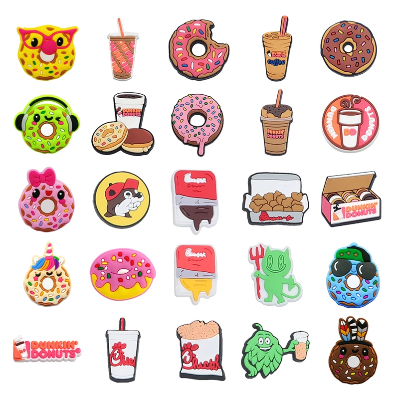 25PCS Donut series Shoes Charm Garden Shoe accessories buckle to fit clogs decorative sandal decorative gift
25PCS Donut series Shoes Charm Garden Shoe accessories buckle to fit clogs decorative sandal decorative gift