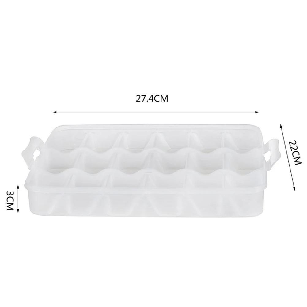 Dumpling Storage Box Eco-Friendly PP Material Non-Stick Grids Food Preservation Container Moistureproof Mould Proof Freezer
Dumpling Storage Box Eco-Friendly PP Material Non-Stick Grids Food Preservation Container Moistureproof Mould Proof Freezer
