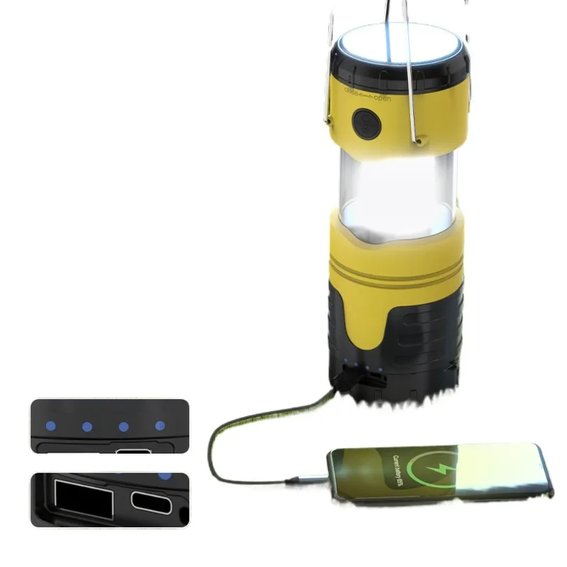 Solar camping light led charging tent portable pull-out campground outdoor hand-cranked light
Solar camping light led charging tent portable pull-out campground outdoor hand-cranked light