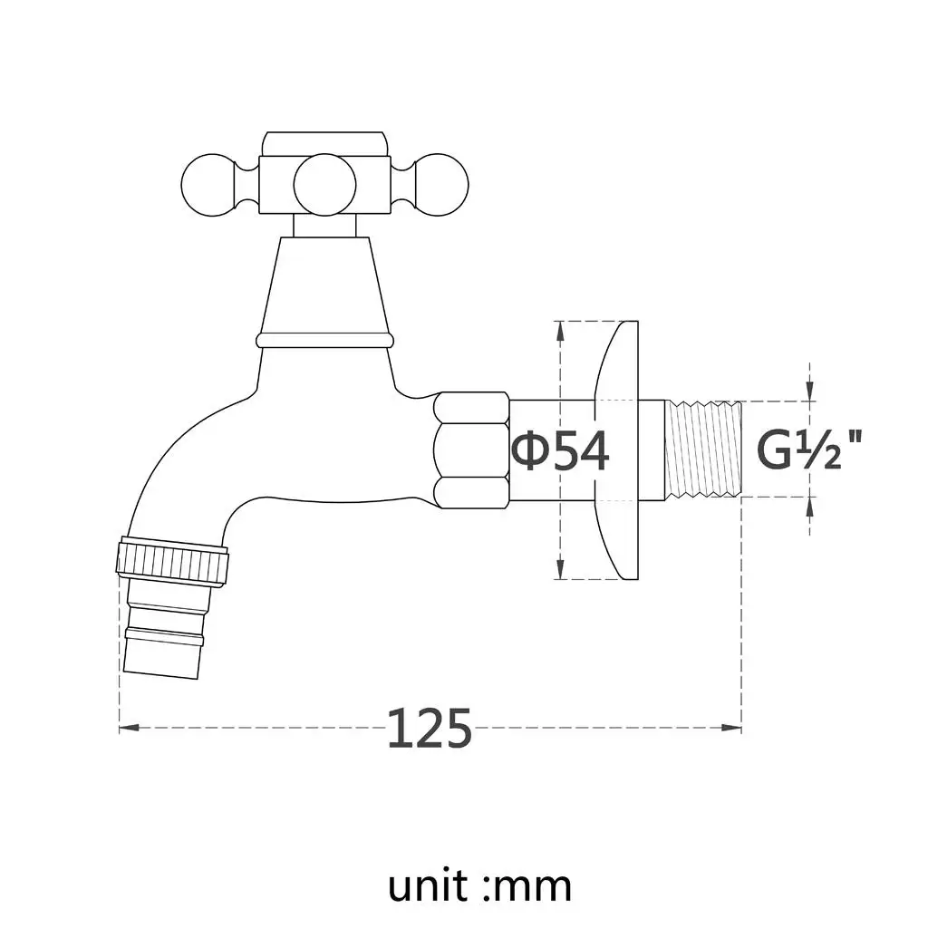 Латунный настенный кран для стиральной машины с ручкой, садовый одиночный холодный кран
Латунный настенный кран для стиральной машины с ручкой, садовый одиночный холодный кран