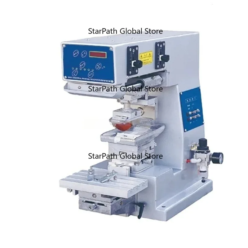 desktop 1 color led bulb pad printing machine with open ink tray textile tagless printing
desktop 1 color led bulb pad printing machine with open ink tray textile tagless printing