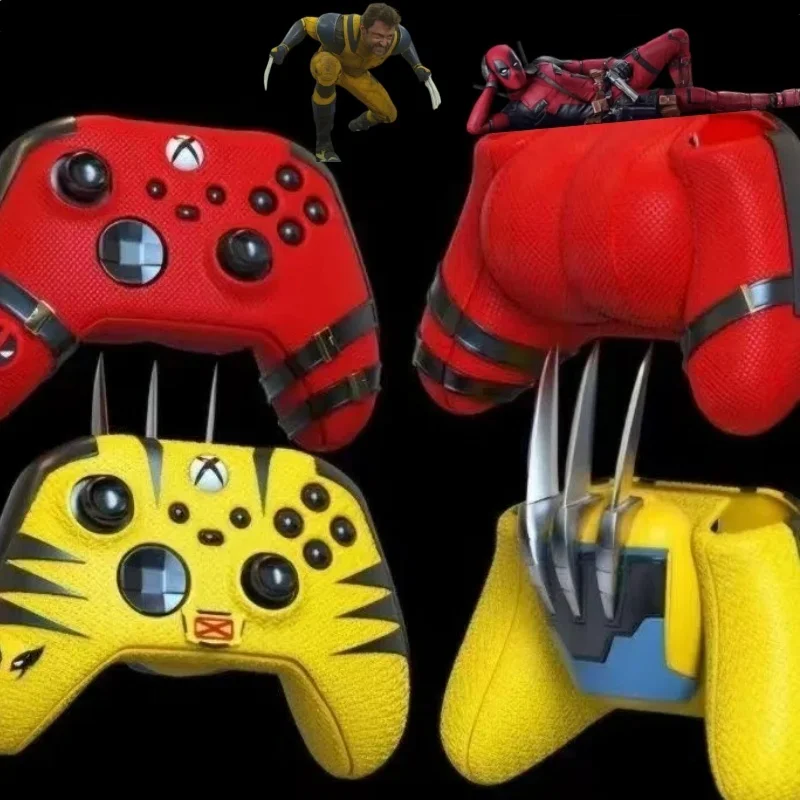 Твердая оболочка Deadpool & Wolverine с ручкой, чехол для игрового контроллера, подходит для Xbox, аниме, периферийные подарки для мальчиков на день рождения, реквизит для фильма
Твердая оболочка Deadpool & Wolverine с ручкой, чехол для игрового контроллера, подходит для Xbox, аниме, периферийные подарки для мальчиков на день рождения, реквизит для фильма