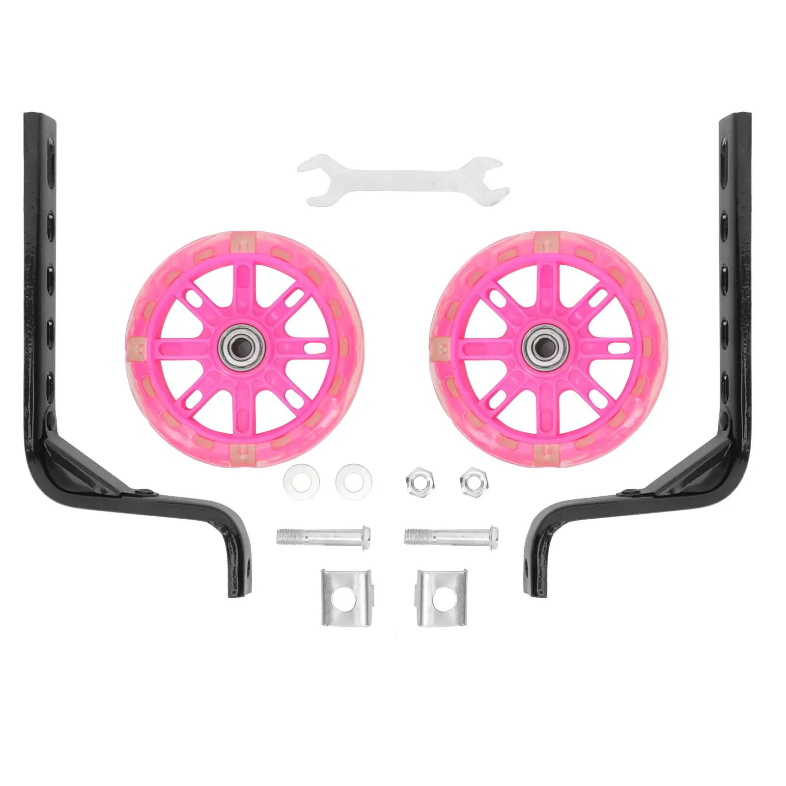 Kids Bicycle Training Wheels 12-20 Inch Auxiliary Stabilizers Flash Design Easy Install Children Thickened
Kids Bicycle Training Wheels 12-20 Inch Auxiliary Stabilizers Flash Design Easy Install Children Thickened