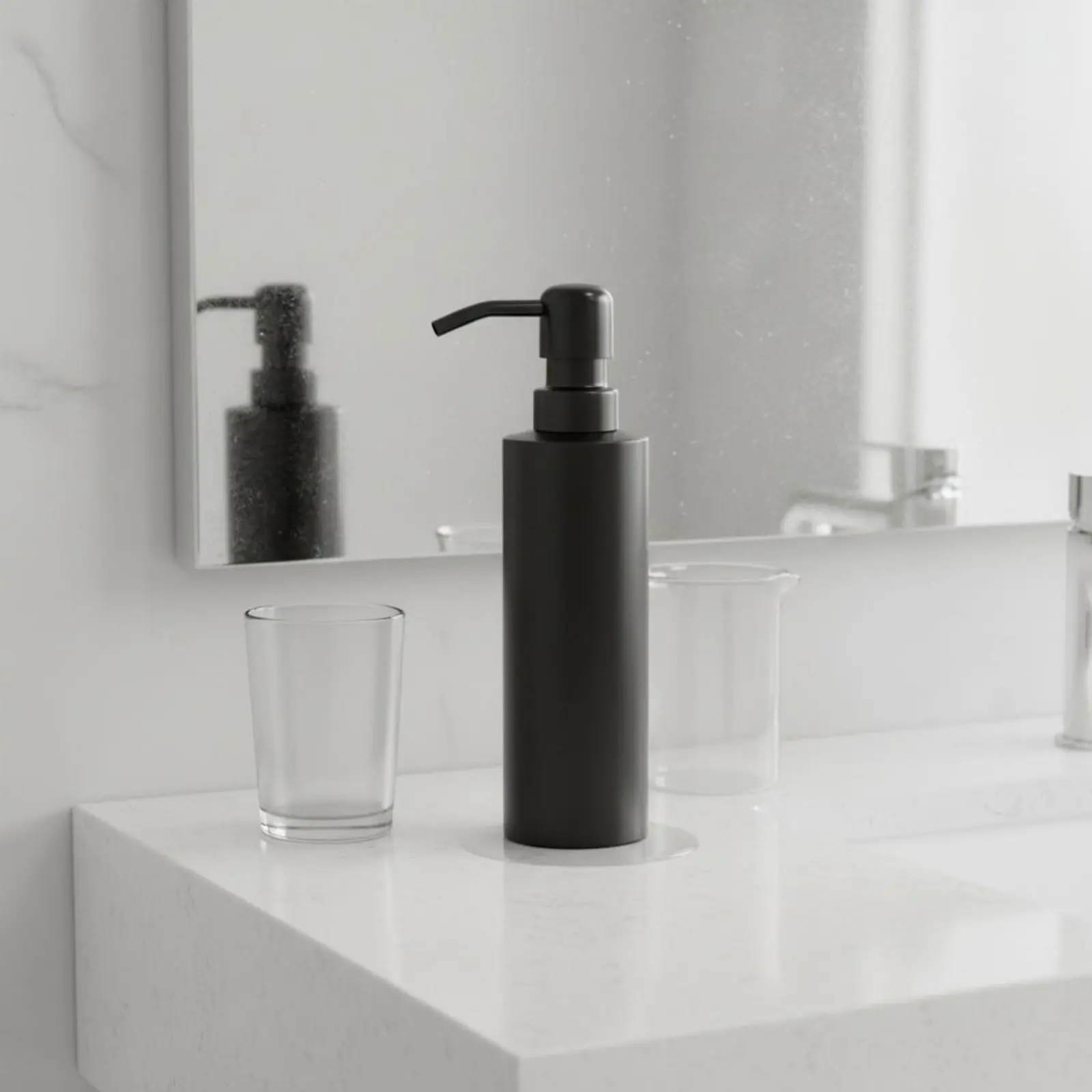 Stainless Steel Soap Dispenser Long-Lasting Liquid Soap Pump Bottle Stainless Steel Pump Dispenser Premium Finish Bathroom
Stainless Steel Soap Dispenser Long-Lasting Liquid Soap Pump Bottle Stainless Steel Pump Dispenser Premium Finish Bathroom