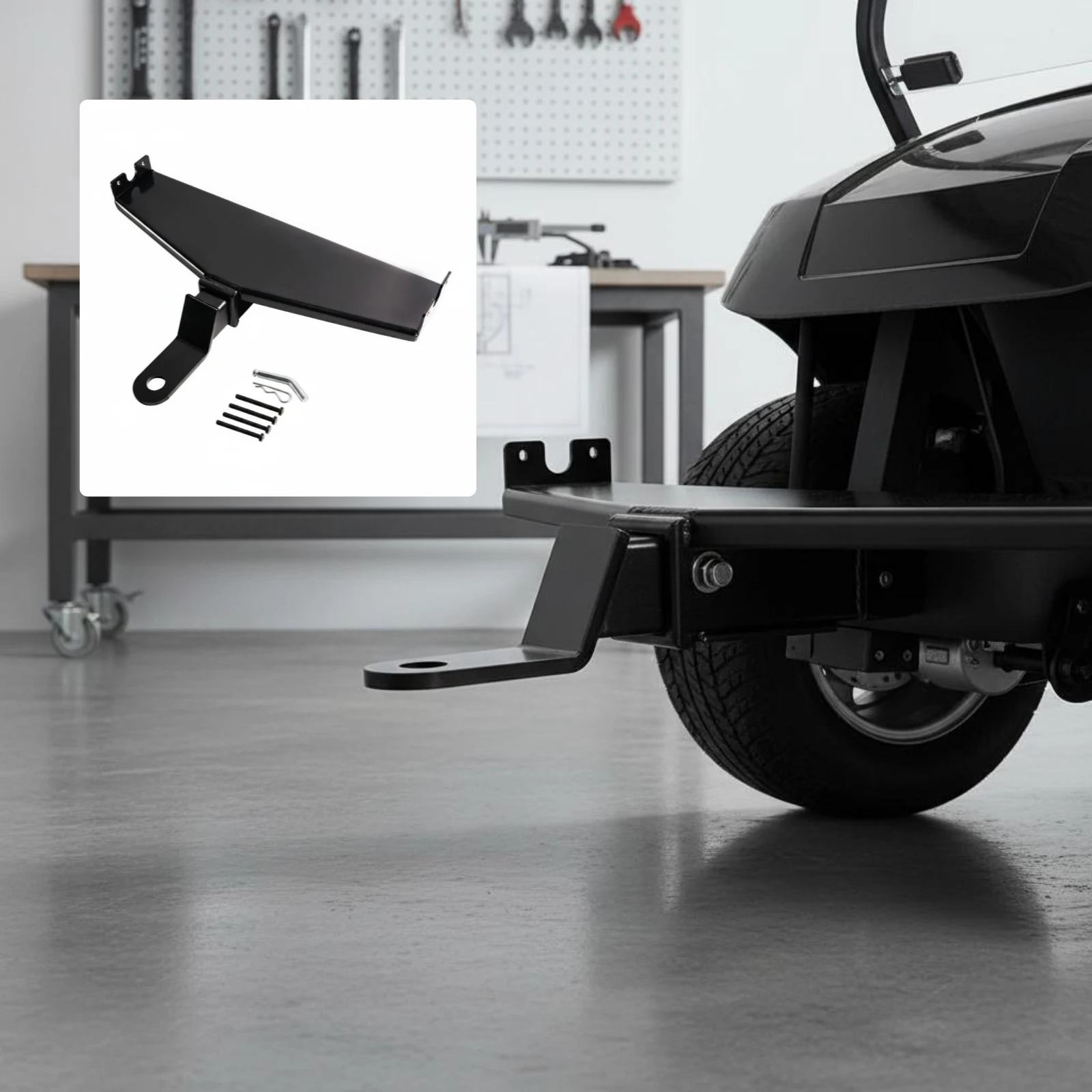 Club Car Hauling Attachment Hitch Heavy Duty Golf Vehicle Hauling Attachment Hitch Vehicle Add-on Coated Rust Resistant
Club Car Hauling Attachment Hitch Heavy Duty Golf Vehicle Hauling Attachment Hitch Vehicle Add-on Coated Rust Resistant