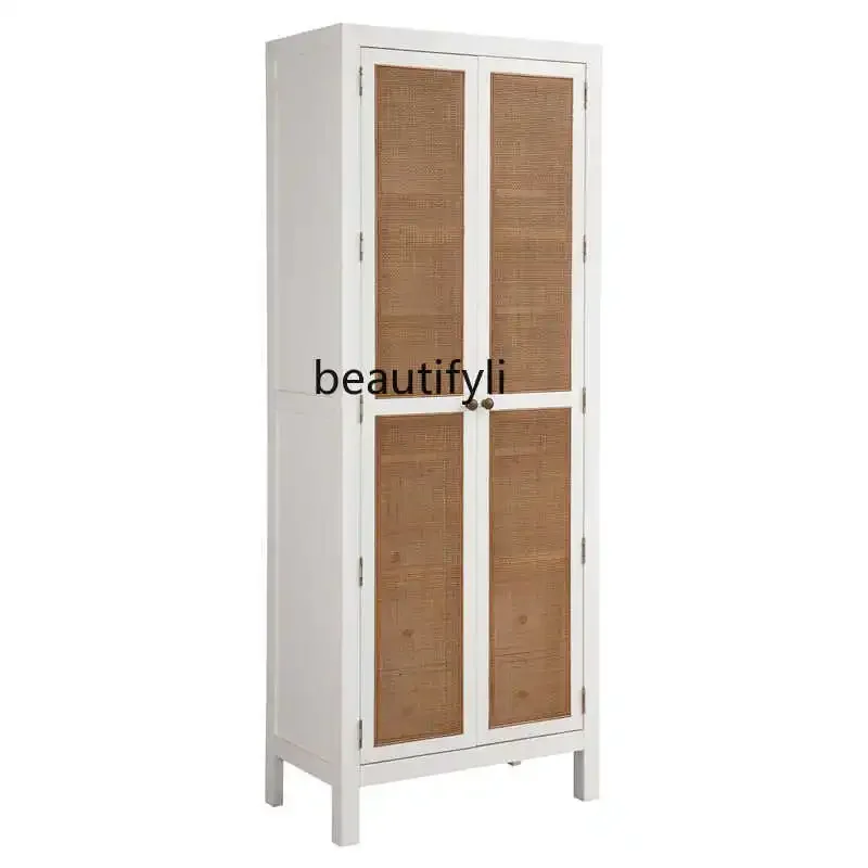 x11American Rattan Wardrobe Solid Wood Bedroom Storage Simple Modern Small Apartment Storage Cabinet
x11American Rattan Wardrobe Solid Wood Bedroom Storage Simple Modern Small Apartment Storage Cabinet