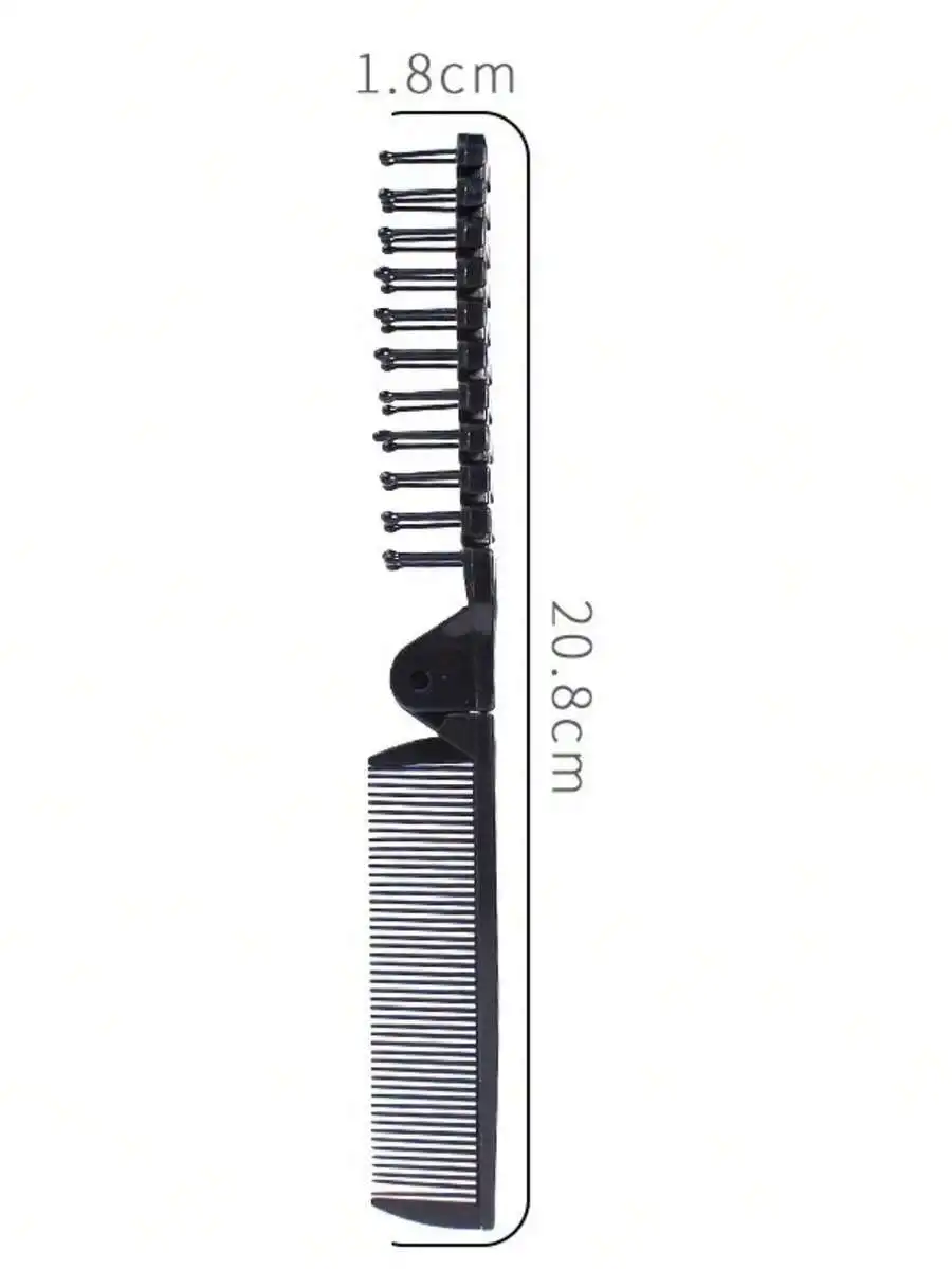 Portable Foldable Dual-Sided Anti-Static Comb For Hair And Beard Styling
Portable Foldable Dual-Sided Anti-Static Comb For Hair And Beard Styling