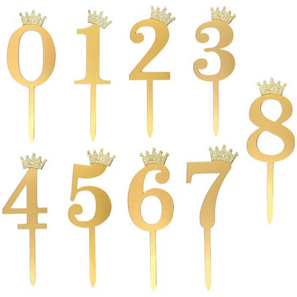10 Pcs Cake Insert Decorations Inserts Birthday Edging Dessert Cupcake Toppers Picks Paper Numbers Acrylic
10 Pcs Cake Insert Decorations Inserts Birthday Edging Dessert Cupcake Toppers Picks Paper Numbers Acrylic