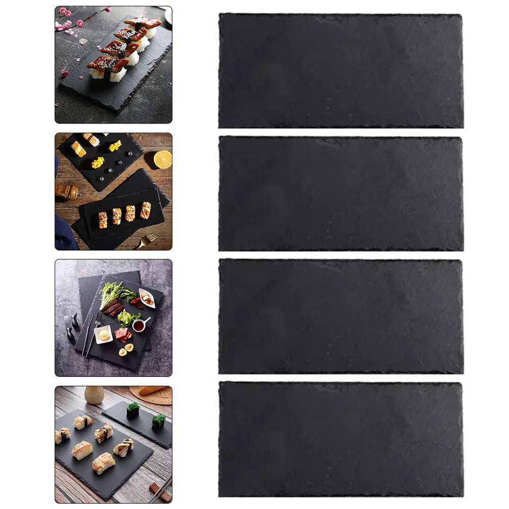 4Pcs Natural Sushi Serving Plate Rectangular Food Display Dish for Dessert Sushi Steak Appetizers Restaurant Kitchen
4Pcs Natural Sushi Serving Plate Rectangular Food Display Dish for Dessert Sushi Steak Appetizers Restaurant Kitchen