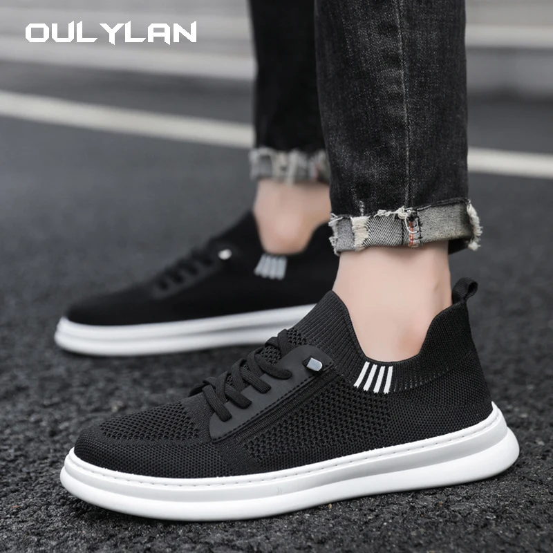 OULYLAN Men's Sneakers Mesh Breathable Casual Shoes Outdoor Light Walking Shoes for Men Comfort Flats Trainers Shoe
OULYLAN Men's Sneakers Mesh Breathable Casual Shoes Outdoor Light Walking Shoes for Men Comfort Flats Trainers Shoe