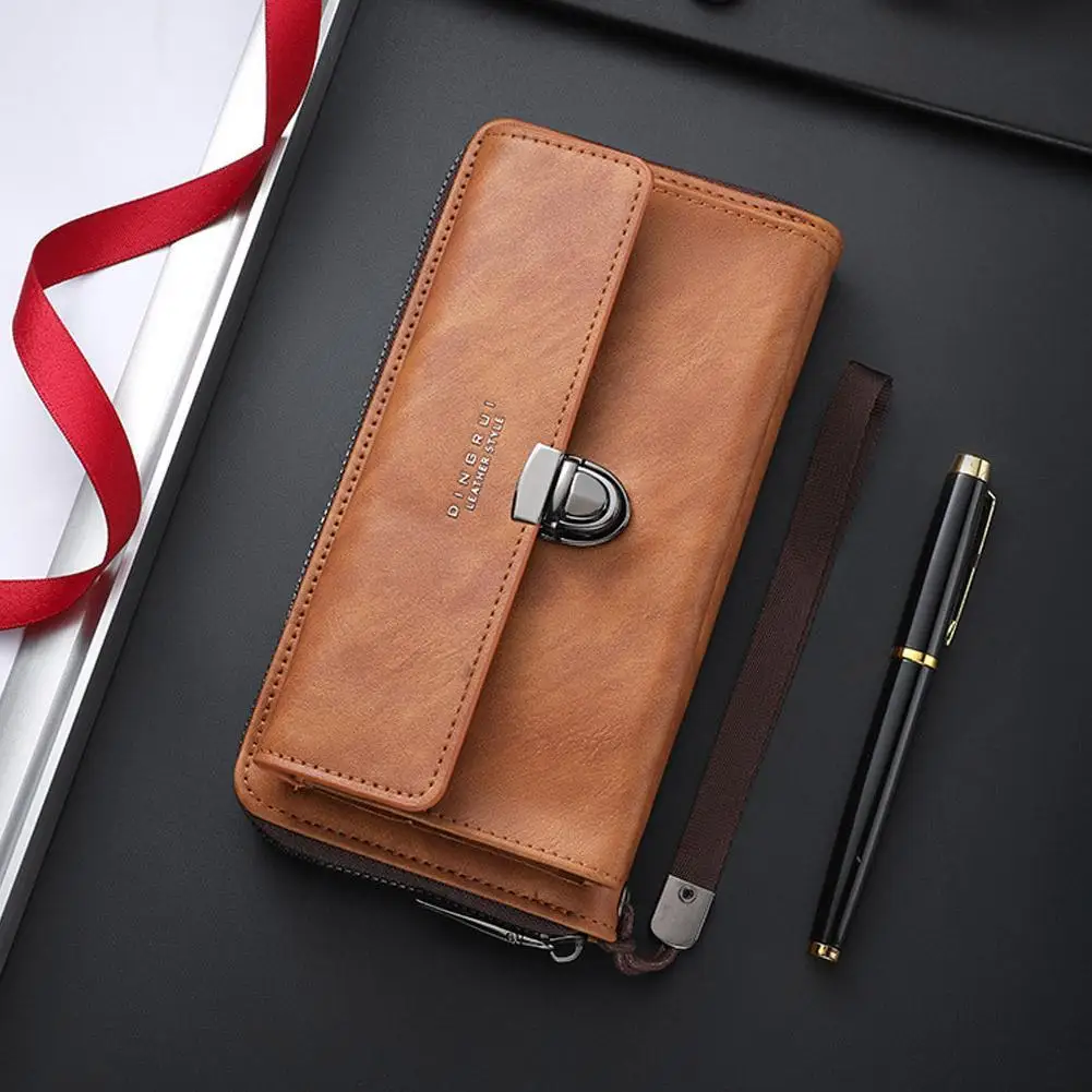 2025 Fashion Zipper Wallet Men Card Holder Wallet High Quality Luxury PU Large Capacity Handbag Coin Purse For Men
2025 Fashion Zipper Wallet Men Card Holder Wallet High Quality Luxury PU Large Capacity Handbag Coin Purse For Men