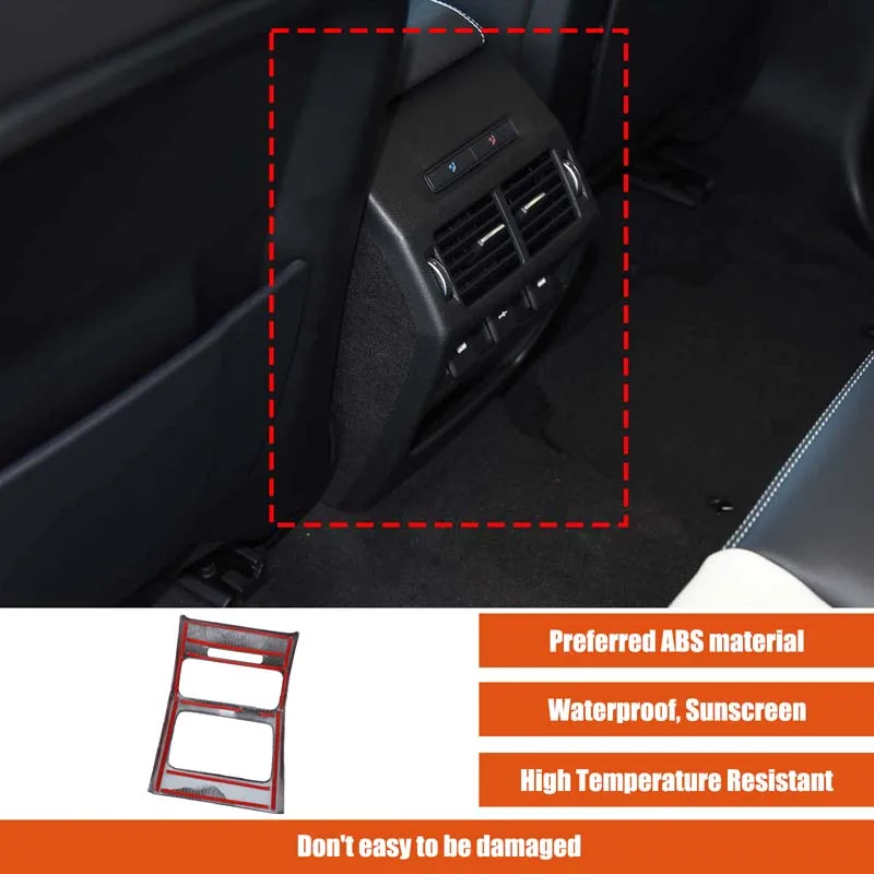 For Land Rover Discovery Sport 2024+ ABS carbon fiber car rear air outlet anti kick cover car interior accessories
For Land Rover Discovery Sport 2024+ ABS carbon fiber car rear air outlet anti kick cover car interior accessories