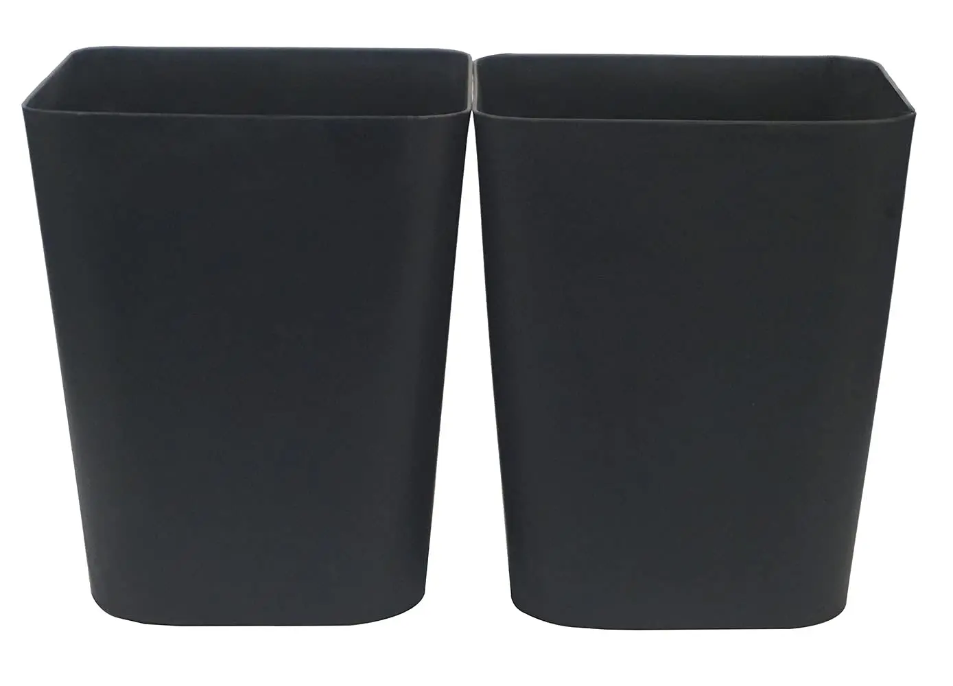 2-Pack 1.6 Gallon Small Trash Can for Bathroom, Kitchen, Office - Black
2-Pack 1.6 Gallon Small Trash Can for Bathroom, Kitchen, Office - Black