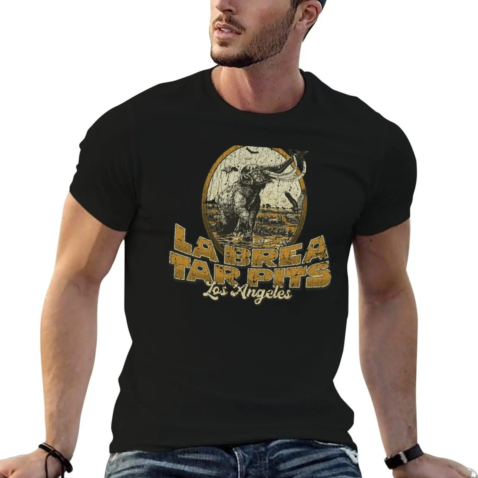 La Brea Tar Pits 1977 T-Shirt graphic t shirts for man cotton t shirt man T-Shirt
La Brea Tar Pits 1977 T-Shirt graphic t shirts for man cotton t shirt man T-Shirt