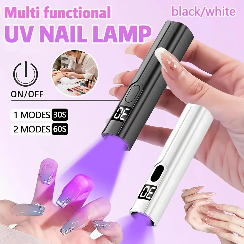 Handheld Mini Portable Rechargeable Manicure Lamp UV Light Therapy Lamp
Handheld Mini Portable Rechargeable Manicure Lamp UV Light Therapy Lamp