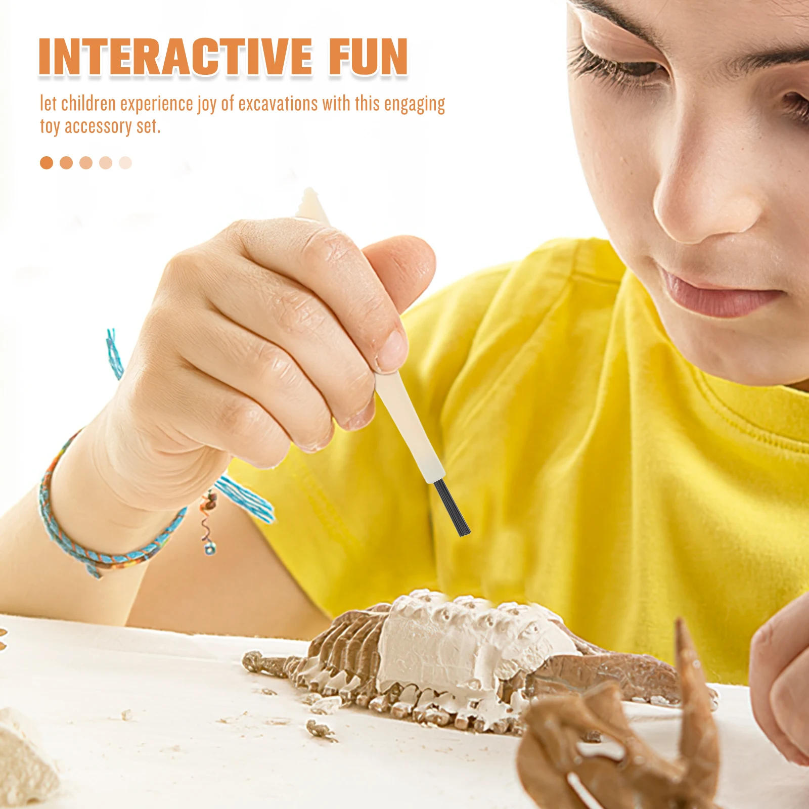 24Pcs Children's Archaeological Tools Dinosaur Digging Set Kit Interactive Excavation Activity for Young
24Pcs Children's Archaeological Tools Dinosaur Digging Set Kit Interactive Excavation Activity for Young