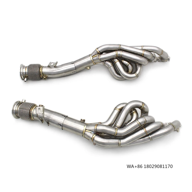 Exhaust Manifold for Gallardo LP550/LP560/LP570/LP580/LP610 V10 5.2L 2010-2014 Exhaust System 304 Stainless Steel
Exhaust Manifold for Gallardo LP550/LP560/LP570/LP580/LP610 V10 5.2L 2010-2014 Exhaust System 304 Stainless Steel