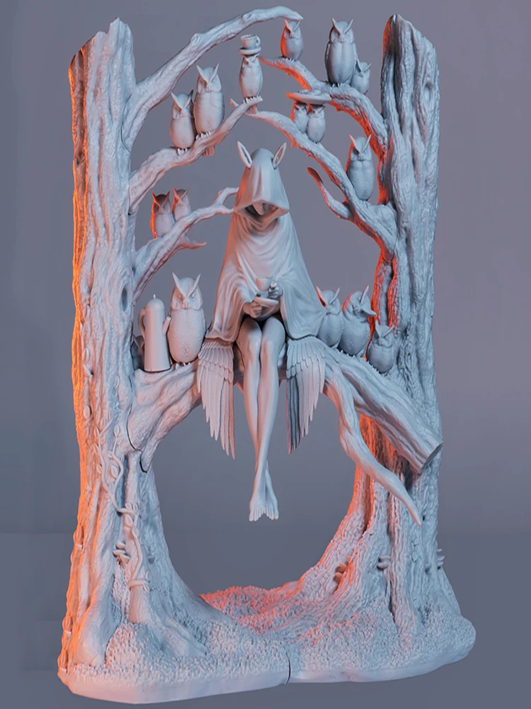 1/24 ancient fantasy woman soldier sit with tree Resin figure Model kits Miniature soldier Unassembled Unpainted
1/24 ancient fantasy woman soldier sit with tree Resin figure Model kits Miniature soldier Unassembled Unpainted