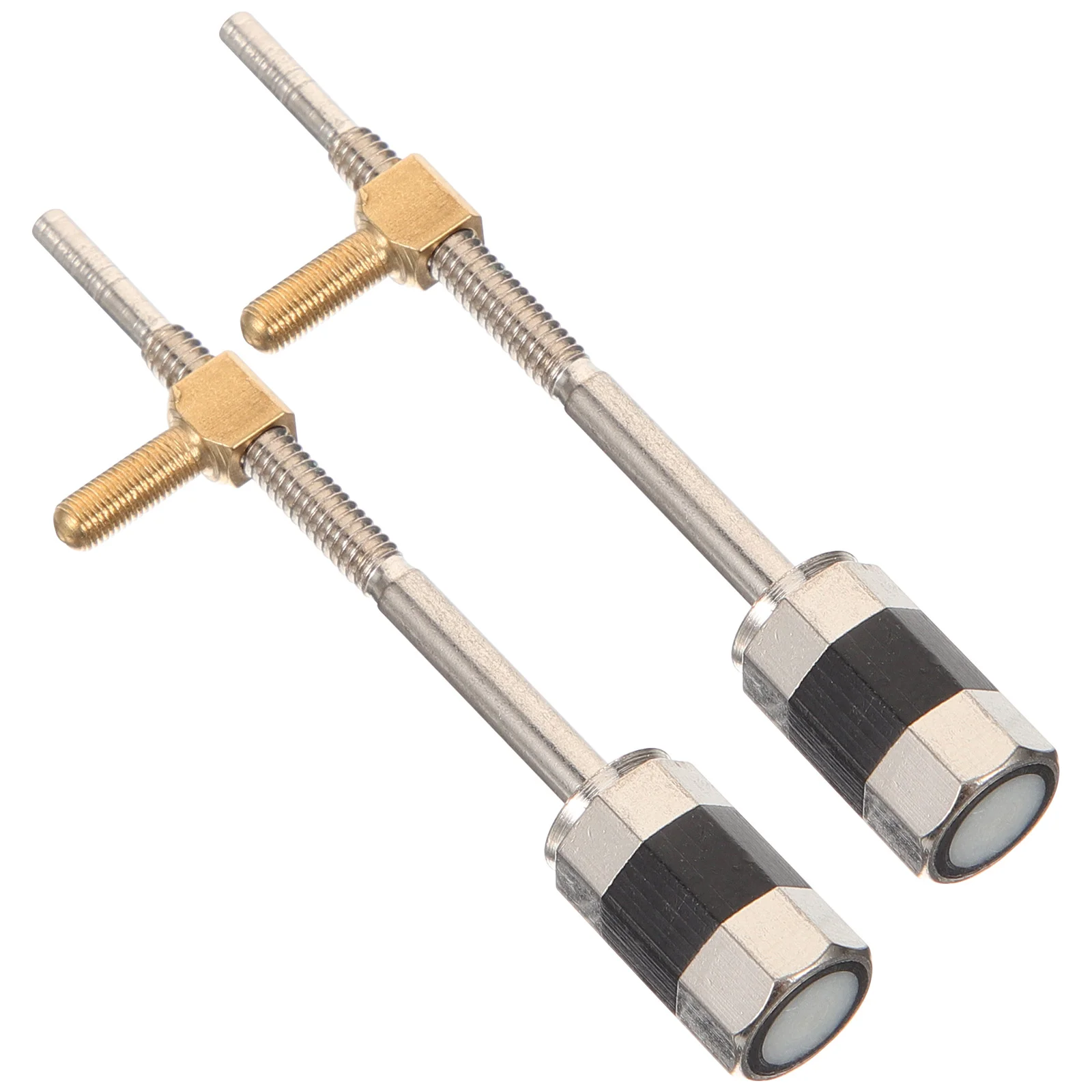 2 Pcs White Brass Violin Bow Frog Screw for 4 3 4 Bows Smooth Polished Metal Parts Accessories Violin Replacement
2 Pcs White Brass Violin Bow Frog Screw for 4 3 4 Bows Smooth Polished Metal Parts Accessories Violin Replacement