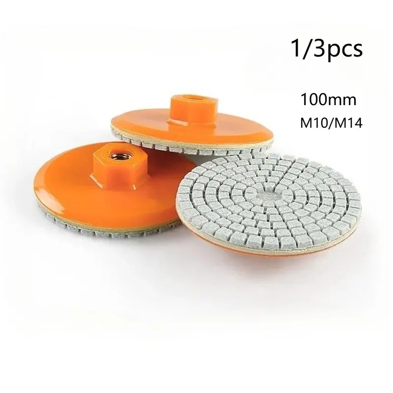 1/3pcs 100mm 4 Inch Tile Edge Grinding Disc For Angle Grinder M10 M14 Dry Polishing Marble Granite Porcelain Chamfering Tool
1/3pcs 100mm 4 Inch Tile Edge Grinding Disc For Angle Grinder M10 M14 Dry Polishing Marble Granite Porcelain Chamfering Tool