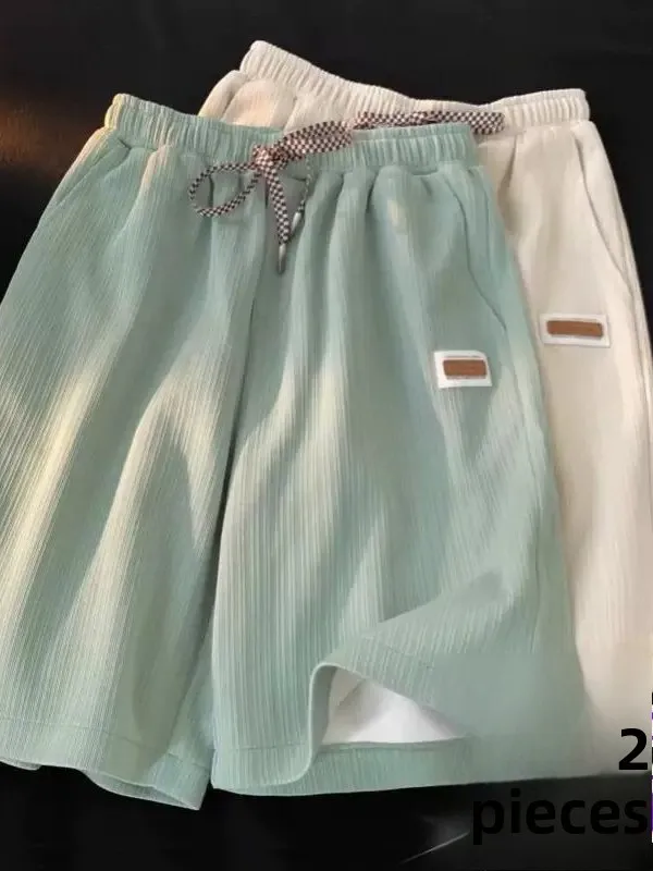 Ice Silk Men's Shorts Summer Thin Breathable Casual Sports Beach Five-Point Pants Large Size Loose Fit Polyester Fiber
Ice Silk Men's Shorts Summer Thin Breathable Casual Sports Beach Five-Point Pants Large Size Loose Fit Polyester Fiber