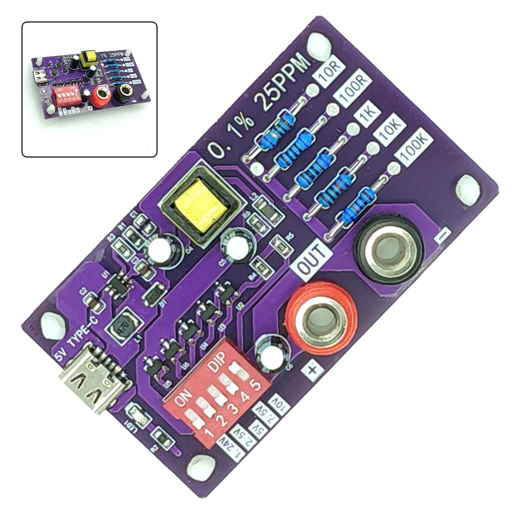 Digital Multimeter Reference Voltage Resistance Module Temperature Control Environment 5 Level Reference Voltage Output
Digital Multimeter Reference Voltage Resistance Module Temperature Control Environment 5 Level Reference Voltage Output