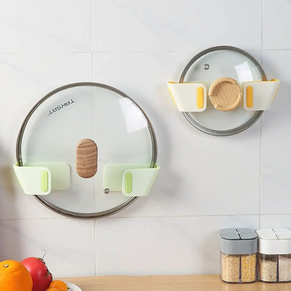 Multifunctional Punch-Free Pot Lid Holder Wall-Mounted Self-Adhesive Pan Pot Rack Space-saving Cutting Board Shelf Restaurant
Multifunctional Punch-Free Pot Lid Holder Wall-Mounted Self-Adhesive Pan Pot Rack Space-saving Cutting Board Shelf Restaurant