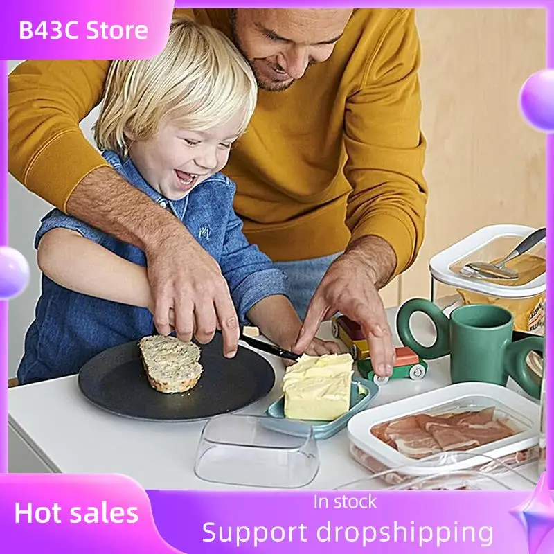 B14C Meat Fridge Storage Containers Container With Lid For Meat Fridge Storage Box Suitable For Storing Bacon Meat Products
B14C Meat Fridge Storage Containers Container With Lid For Meat Fridge Storage Box Suitable For Storing Bacon Meat Products