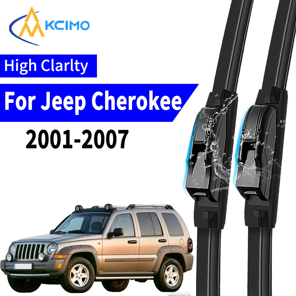 2pcs Car Wiper For Jeep Cherokee KJ 2001-2007 Front Windscreen Wiper Blade Silent Soft Rubber
2pcs Car Wiper For Jeep Cherokee KJ 2001-2007 Front Windscreen Wiper Blade Silent Soft Rubber