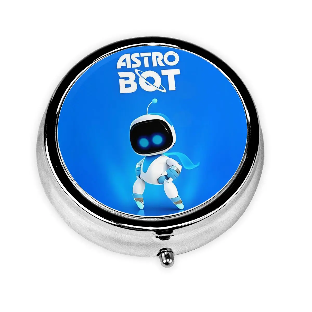Маленький портативный чехол для таблеток Game A-Astros для кошелька, космический мультяшный робот, чехол для хранения лекарств, коробка для таблеток для путешествий
Маленький портативный чехол для таблеток Game A-Astros для кошелька, космический мультяшный робот, чехол для хранения лекарств, коробка для таблеток для путешествий
