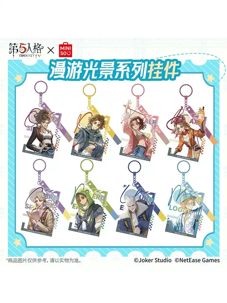 Genuine Identity V *Roaming scenery* series acrylic pendant Backpack accessories colleagues Wendy Ford Demi Bourbon Percy
Genuine Identity V *Roaming scenery* series acrylic pendant Backpack accessories colleagues Wendy Ford Demi Bourbon Percy