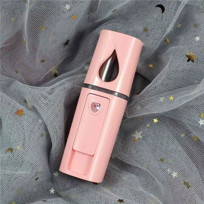 AA20-5X Portable Nano Facial Mister Mini Facial Steamer Atomization Eyelash Extensions With Mirror Pink
AA20-5X Portable Nano Facial Mister Mini Facial Steamer Atomization Eyelash Extensions With Mirror Pink