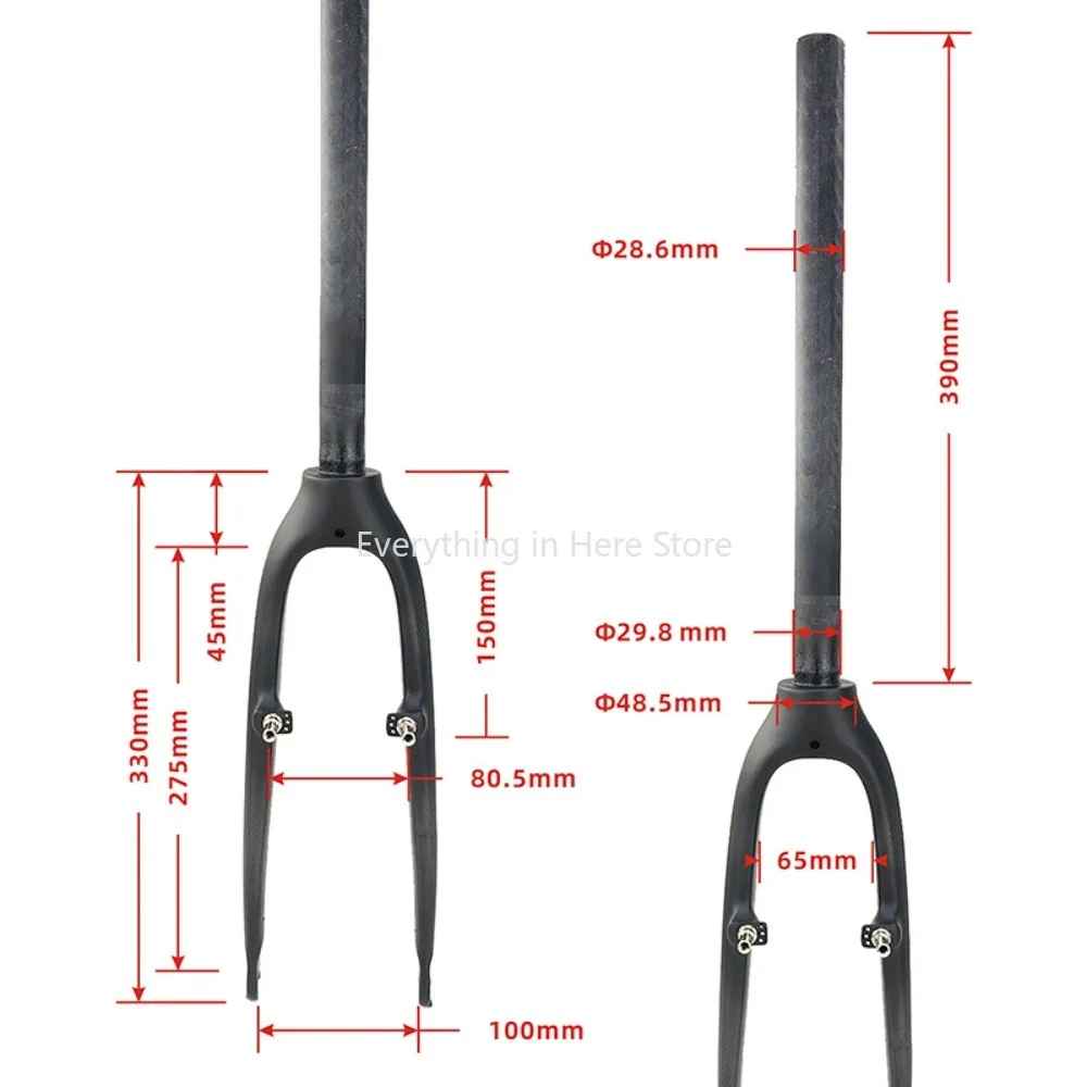 ASIACOM Carbon Fiber Folding BMX Bike 14/18/20 inch Front Fork for V-Brake C-Brake Bicycle Front Fork Replacement Accessories
ASIACOM Carbon Fiber Folding BMX Bike 14/18/20 inch Front Fork for V-Brake C-Brake Bicycle Front Fork Replacement Accessories