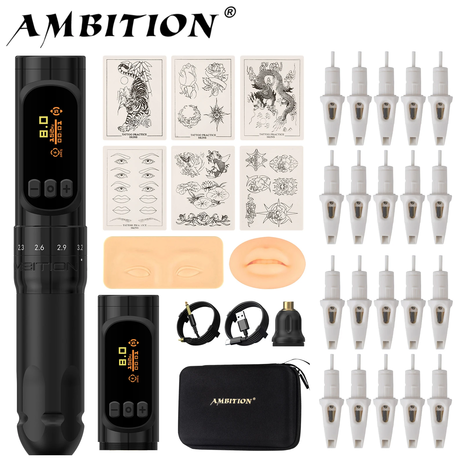 Комплект Ambition Sally 270, беспроводная машина для татуировки для перманентного макияжа, регулируемый ход, 2,0-3,5 мм, роторная ручка для татуировки с двигателем без сердечника
Комплект Ambition Sally 270, беспроводная машина для татуировки для перманентного макияжа, регулируемый ход, 2,0-3,5 мм, роторная ручка для татуировки с двигателем без сердечника