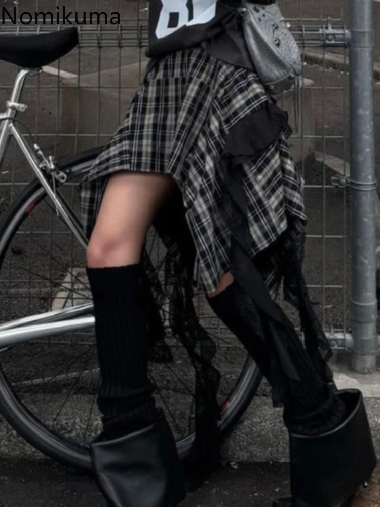Fashion Y2k Skirts Women Casual Summer Jupe High Waist Tassel Korean Saia 2025 Faldas Mujer De Moda Irregular Plaid Mini Skirt
Fashion Y2k Skirts Women Casual Summer Jupe High Waist Tassel Korean Saia 2025 Faldas Mujer De Moda Irregular Plaid Mini Skirt