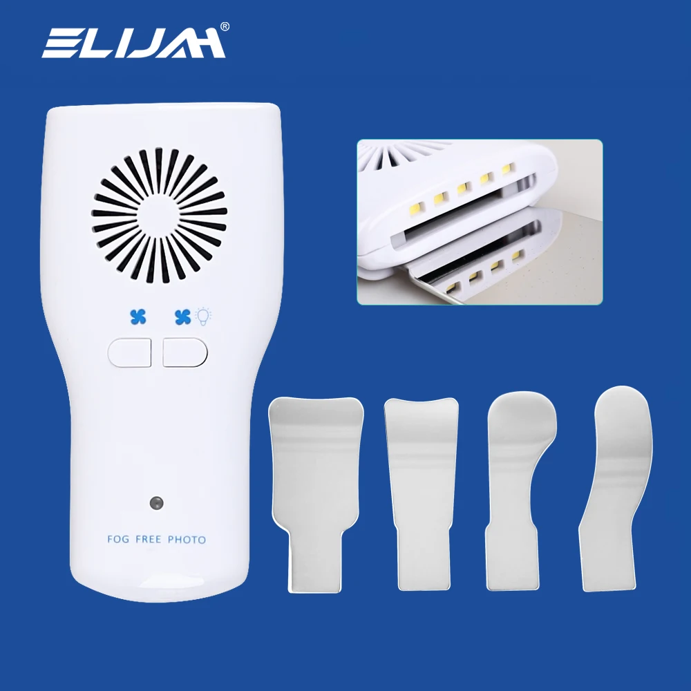 ELIJAH Dental Anti-Fog Mirrors Set Fog Free Intraoral Photography Stainless Steel LED Occlusal Dentistry Orthodontic Reflectors
ELIJAH Dental Anti-Fog Mirrors Set Fog Free Intraoral Photography Stainless Steel LED Occlusal Dentistry Orthodontic Reflectors