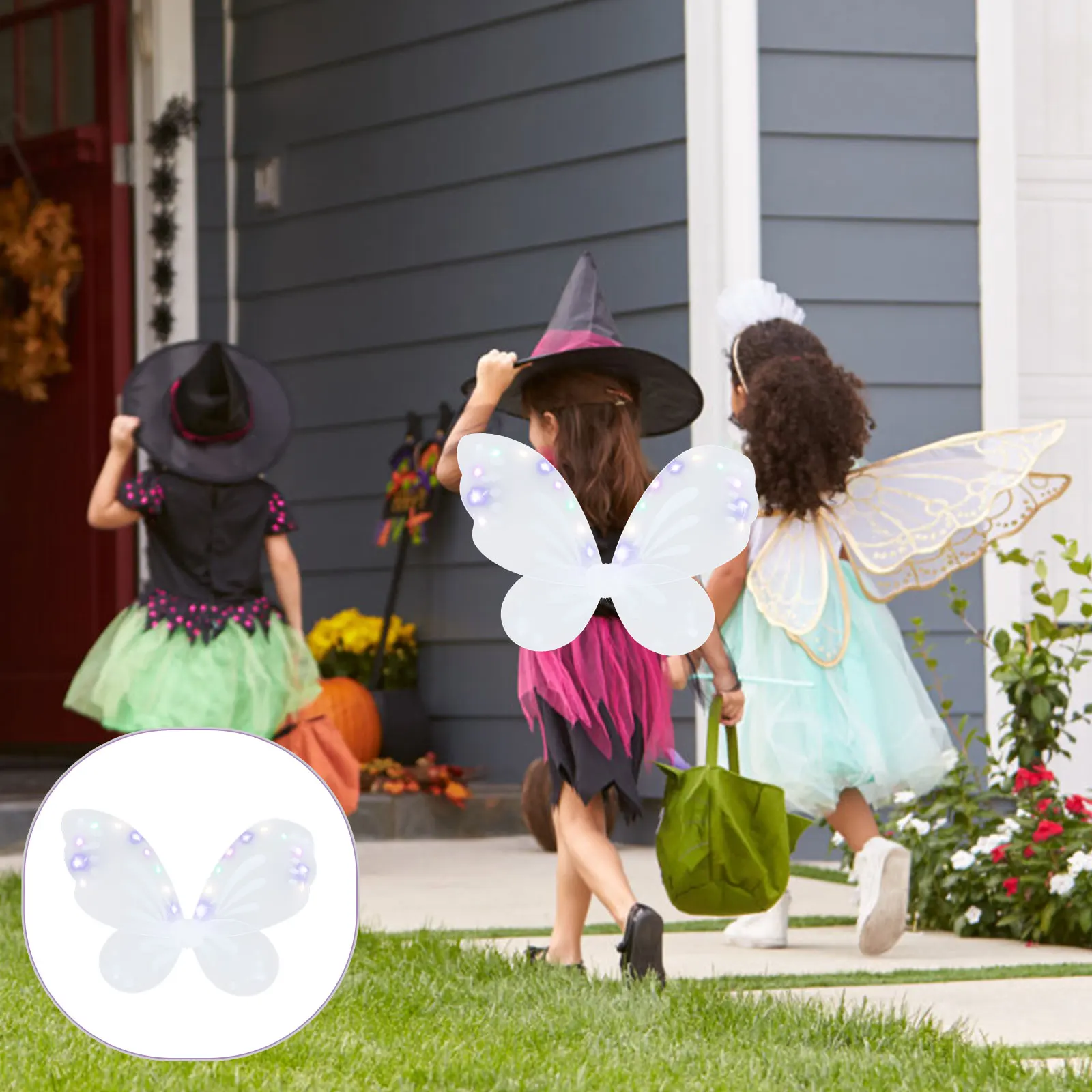 Glowing Fairy Wings Decorative Butterfly Kids Costume White Outfits Girl Accessories Wear Resistant Stage Party Halloween
Glowing Fairy Wings Decorative Butterfly Kids Costume White Outfits Girl Accessories Wear Resistant Stage Party Halloween