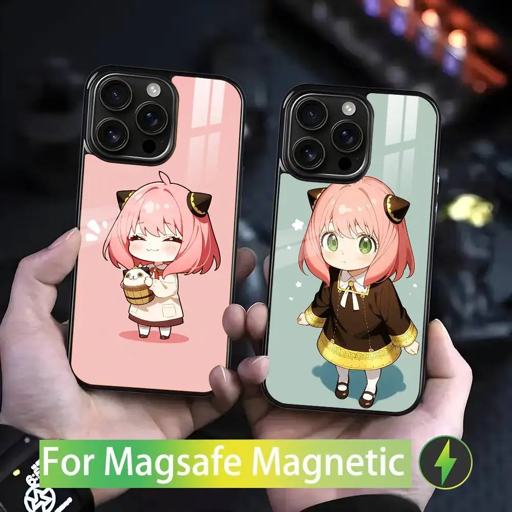 A-Anya F-Forger S-Spy x F-Family For iPhone 17,16,15,14,13,12,11,Pro,Max,Plus,Mini,SE4,E Magnetic Magsafe Wireless Charging
A-Anya F-Forger S-Spy x F-Family For iPhone 17,16,15,14,13,12,11,Pro,Max,Plus,Mini,SE4,E Magnetic Magsafe Wireless Charging