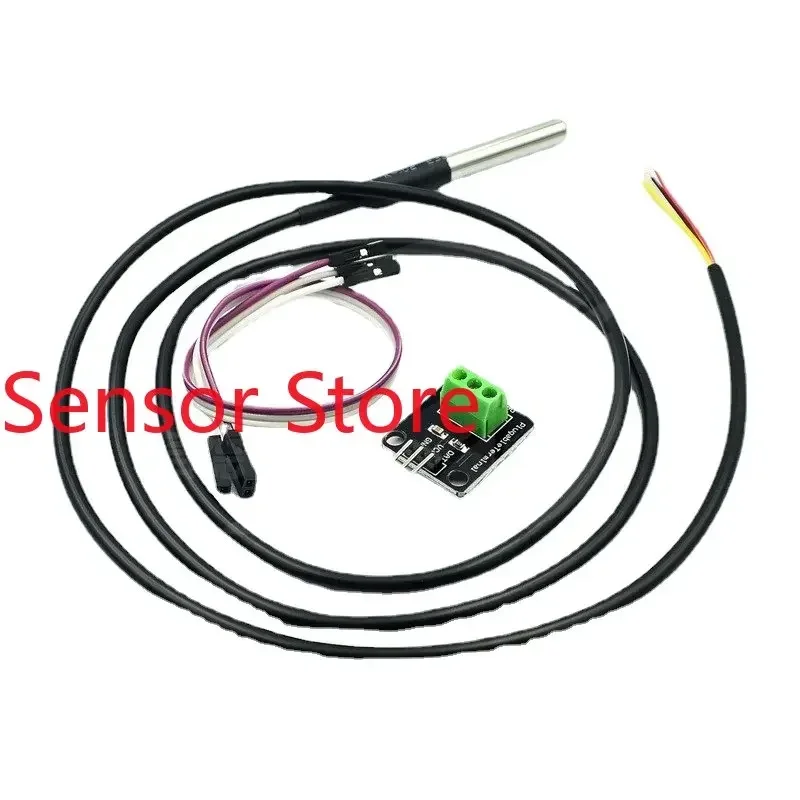 5PCS DS18B20 / Fully Waterproof Temperature Sensor Module
5PCS DS18B20 / Fully Waterproof Temperature Sensor Module