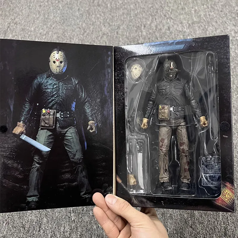 Friday The 13th Jason Figure Jason Lives Action Figuras Movie 30th Anniversary 7-Inch Doll Model Ornament Anime Peripheral Toys
Friday The 13th Jason Figure Jason Lives Action Figuras Movie 30th Anniversary 7-Inch Doll Model Ornament Anime Peripheral Toys