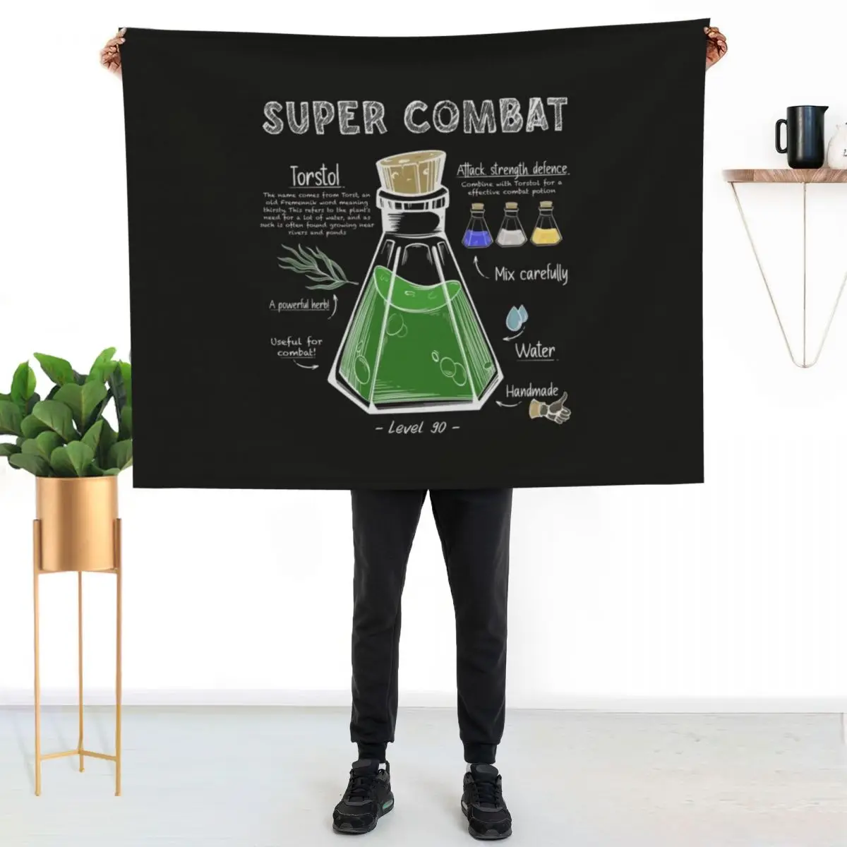 Super Combat Potion Recipe Throw Blanket Outdoor Soft Blanket for Picnic Beach Camping
Super Combat Potion Recipe Throw Blanket Outdoor Soft Blanket for Picnic Beach Camping