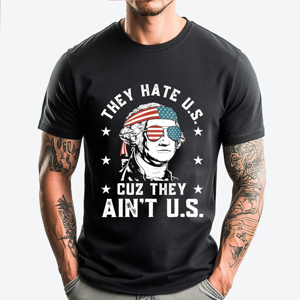 They Hate Us Cuz They Ain't Us Funny 4th of July Oversized T Shirt Gifts For Men Tshirt Outdoor
They Hate Us Cuz They Ain't Us Funny 4th of July Oversized T Shirt Gifts For Men Tshirt Outdoor