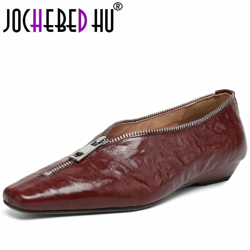 【JOCHEBED HU】Женские слипоны из овчины с квадратным носком, элегантное женское высококачественное мягкое удобное тонкое повседневное платье 34-42
【JOCHEBED HU】Женские слипоны из овчины с квадратным носком, элегантное женское высококачественное мягкое удобное тонкое повседневное платье 34-42