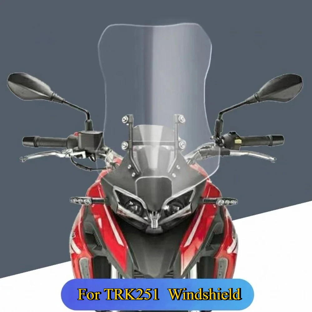 For Benelli Trk251 Motorcycle Windshield Modification Accessories Heightening And Widening Windshield For TRK251 Deflector
For Benelli Trk251 Motorcycle Windshield Modification Accessories Heightening And Widening Windshield For TRK251 Deflector