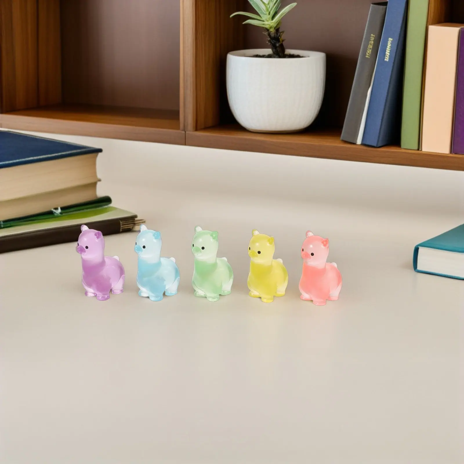 10Pcs Miniature Alpaca Resin Decorations Night Light Effect Vivid Fade Resistant for Bedroom Office Fairy Garden Micro Landscape
10Pcs Miniature Alpaca Resin Decorations Night Light Effect Vivid Fade Resistant for Bedroom Office Fairy Garden Micro Landscape