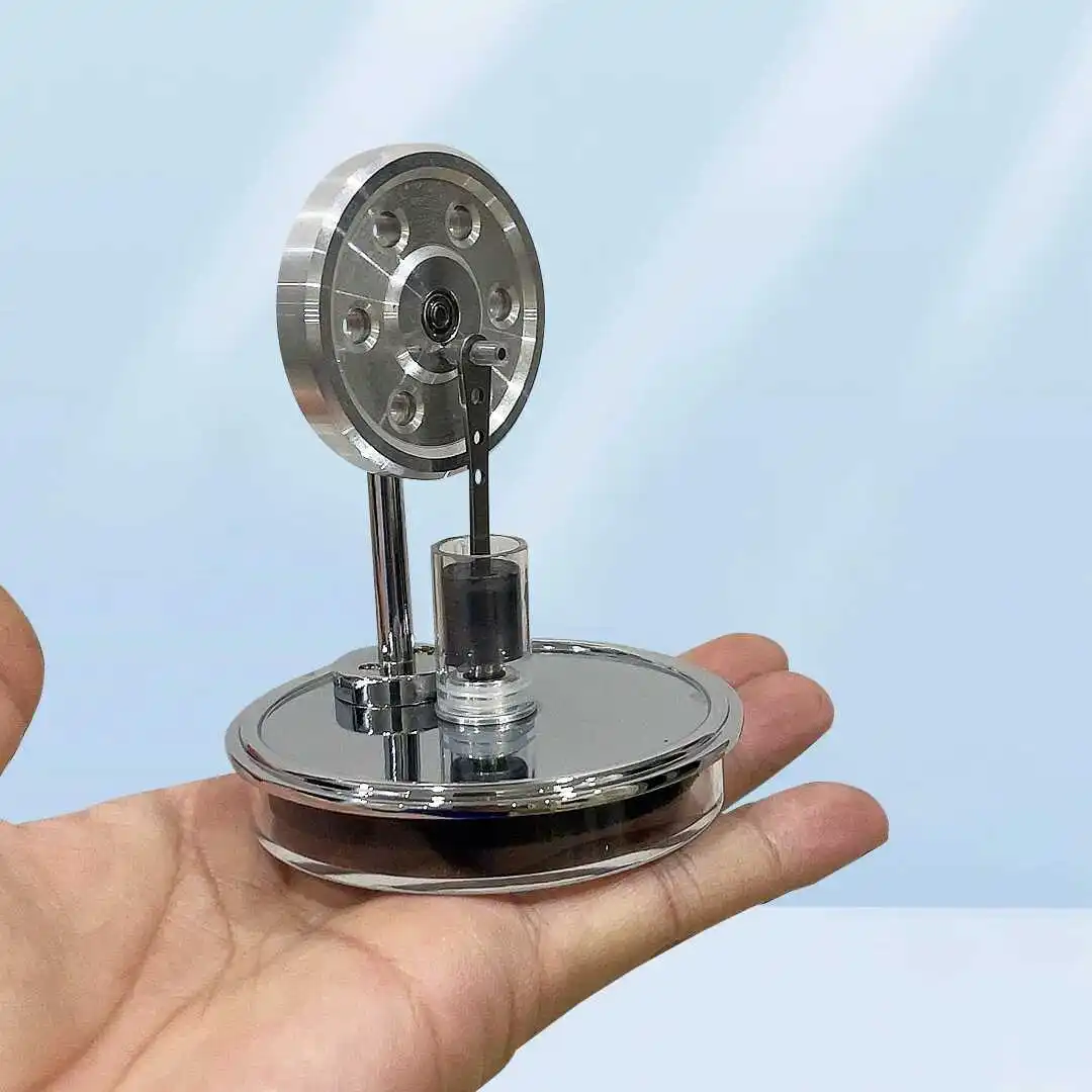 Engine model Low temperature difference Steam power Physics experimental toy Creative birthday gift
Engine model Low temperature difference Steam power Physics experimental toy Creative birthday gift